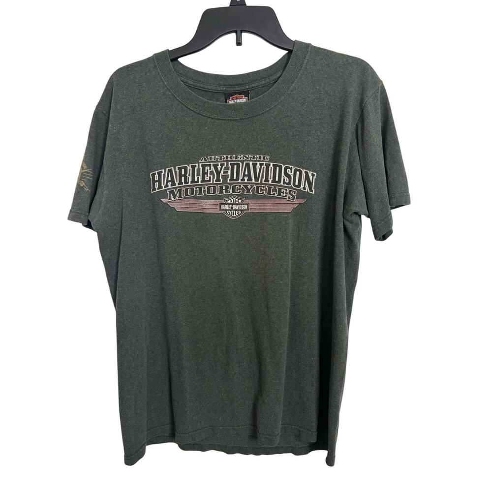 Vtg Y2K Harley Davidson T-Shirt Size Medium Reading PA 2005 Motorcycle Biker